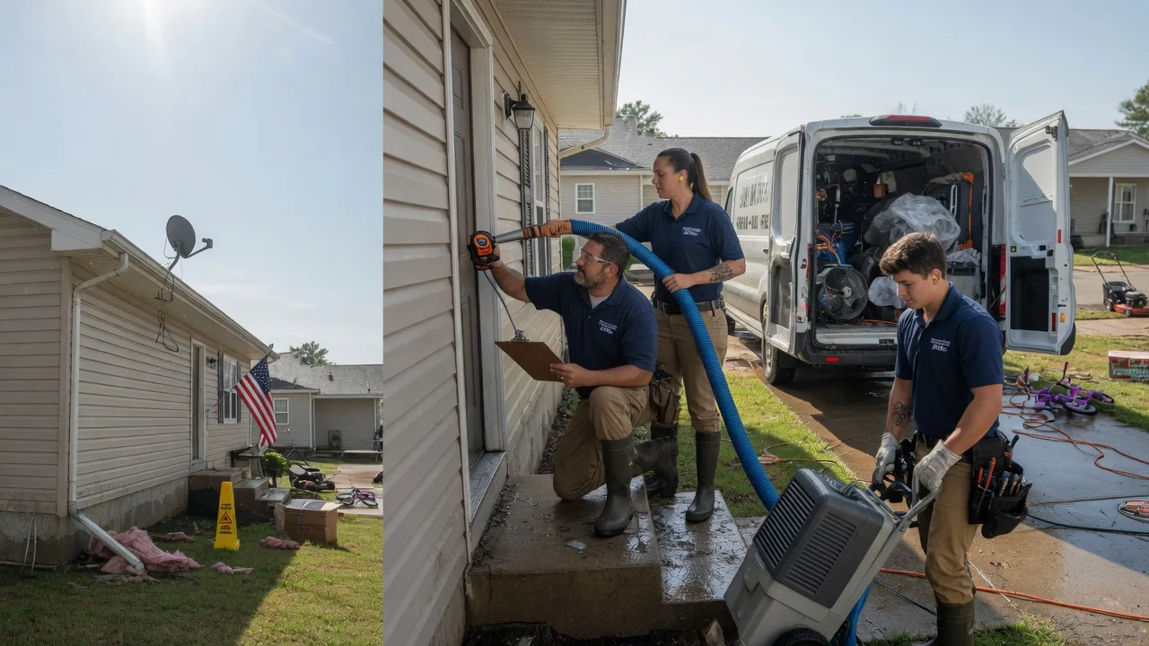 Ceiling Water Damage Restoration in Pflugerville, TX near me